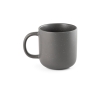 Ceramic mug with speckled matte finish, 370 ml colour dark grey