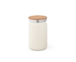 Double-walled insulated mug with cork lid, 350 ml colour beige