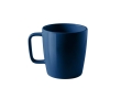 Ceramic mug with glossy finish, 450ml colour navy-blue