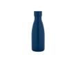 Leak-proof recycled stainless steel thermal bottle, 400ml colour navy-blue