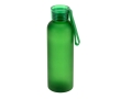 Matte RPET bottle with leak-proof lid, 600 ml colour green