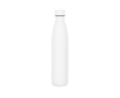 Vacuum-insulated double-wall stainless steel bottle, 1L colour white