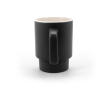 Ceramic mug with a matte finish and kraft gift box 330ml colour black