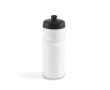 Plastic drinking bottle, 100% recyclable, 530 ml colour black