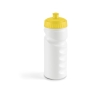Plastic drinking bottle, 100% recyclable, 530 ml colour yellow