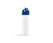 Sports bottle with screw cap and straw, 500 ml, Colortop colour royal blue