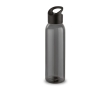 Elegant black company bottle with coloured lid, 600 ml colour black