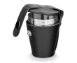 Stainless steel shot cup set with 4 cups, 25 ml, Snaps colour silver