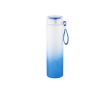 Matte gradient bottle, silicone loop, 470 ml colour royal blue