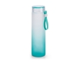 Matte gradient bottle, silicone loop, 470 ml colour turquoise