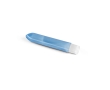 Foldable travel toothbrush, protective cover colour blue