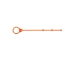 Silicone strap for keeping gel bottles handy colour orange