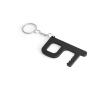 Antibacterial key fob for contactless door opening colour black