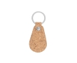 Oval cork keyring, Cork Oval colour natural