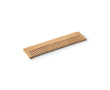 Natural bamboo comb with recycled kraft paper case included colour natural