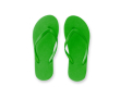 Beach flip-flops, assorted colours colour green