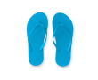 Beach flip-flops, assorted colours colour light blue