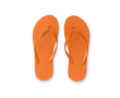 Beach flip-flops, assorted colours colour orange