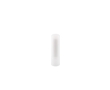 Vegan lip balm with vanilla scent in a transparent case colour white