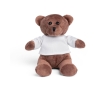 Teddy plush toy with T-shirt, Mister Oso colour white