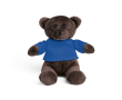 Teddy plush toy with T-shirt,  Mister Oso colour royal blue