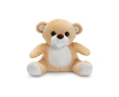 Soft teddy plush toy made of polyester with motif, Pooky colour brown