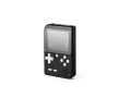Portable gaming console with 256 classic action and sports games colour black