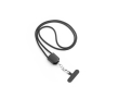 Cable lanyard with phone holder and ultra-fast 60W charging colour black