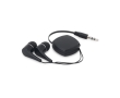 Earphones in case, Compact colour black