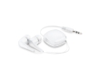 Earphones in case, Compact colour white