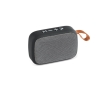 Bluetooth speaker, rubber finish, microphone colour grey