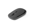 Wireless mouse with rubberised surface, Traction colour grey