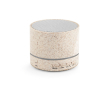 Portable speaker, straw fibre, Bluetooth, 3W output colour natural