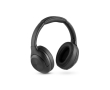 Wireless headphones with battery and memory card colour black