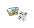 Animal sticker set for kids as a gift colour white