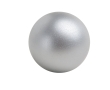 Stress ball, classic style, in various colours colour matt silver