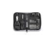 24-piece carbon steel tool kit with Oxford bag colour black