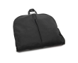 Garment bag with zip non-woven fabric, 70 g/m2, Basic colour black