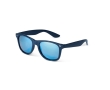 Sunglasses with mirrored lenses, UV400 protection colour blue