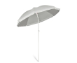Parasol, 210T with silver interior for the tourism industry colour grey