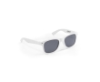Sunglasses, paper glasses case, UV400 protection colour white
