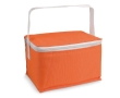 Cooler bag with space for 6 cans, Polar colour orange