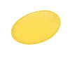Folding polyester flying disc 190T, supplied in pouch colour yellow