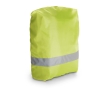 Waterproof backpack cover with reflective elements colour yellow