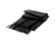 Winter scarf made of fleece in colours, Bufanda Colors colour black