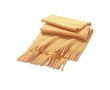 Winter scarf made of fleece in colours, Bufanda Colors colour orange