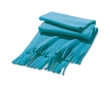 Winter scarf made of fleece in colours, Bufanda Colors colour light blue