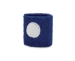 Elastic sweatband for the wrist in many colours colour blue