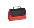 Foldable picnic blanket in fleece, 180 g/m² colour red
