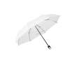 Windproof folding umbrella in recycled polyester, Ø98 colour white